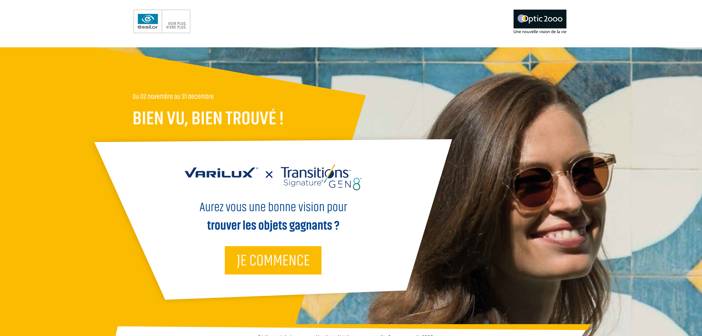 www.varilux2020-jeuoptic2000.com - Jeu Essilor Bien vu, Bien trouvé