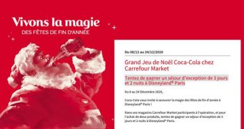 www.instants-plaisir.fr - Grand Jeu de Noël Coca-Cola Carrefour Market