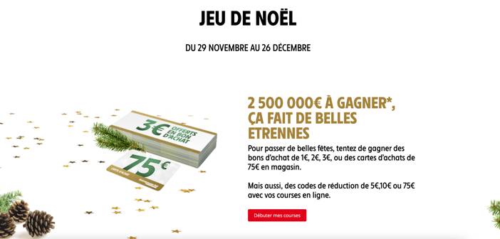 www.intermarche.com - Grand Jeu de Noël Intermarché 2021