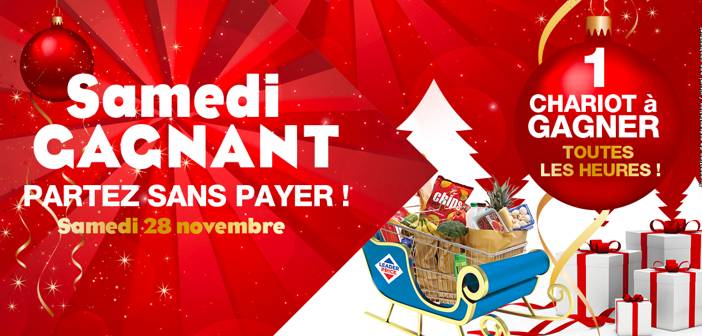 www.leaderprice.fr - Jeu Les samedis gagnants Partez sans payer Leader Price