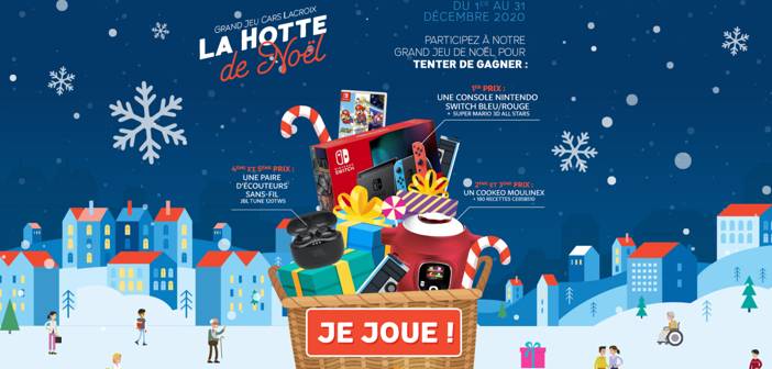www.noel.cars-lacroix.fr - Grand Jeu Hotte de Noël Cars Lacroix