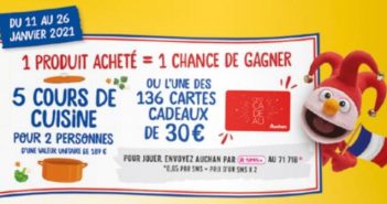 www.auchan.fr - Jeu SMS Joker Auchan