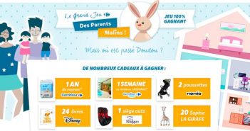 www.carrefour.fr - Grand Jeu des Parents Malins Carrefour