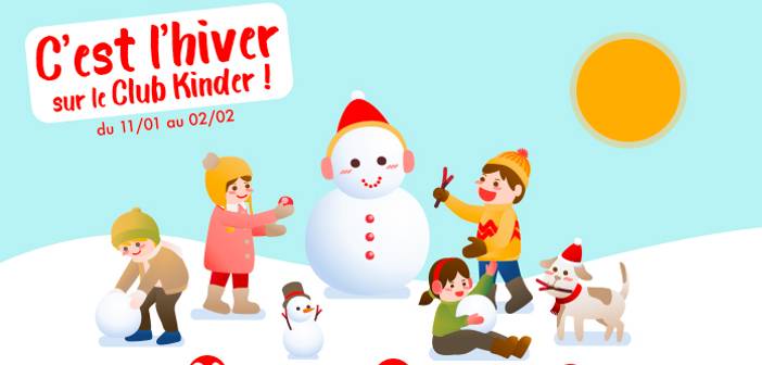 www.club.kinder.fr - Jeu Club Kinder Hiver