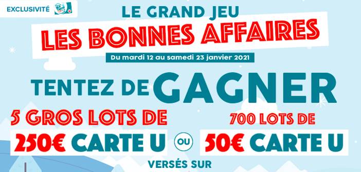 www.magasins-u.com/jeu-bonnes-affaires - Jeu Les Bonnes Affaires Magasins U