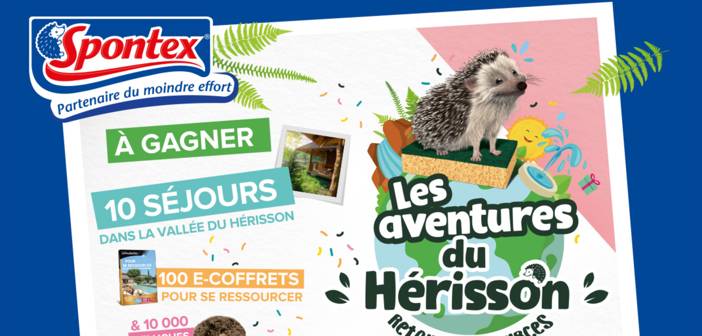 www.spontex-sources.com - Jeu Les aventures du Hérisson Spontex