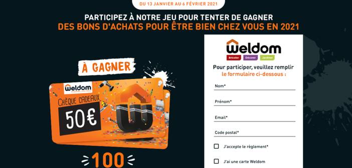 www.weldom.fr - Jeu Weldom Les prix complètement barrés