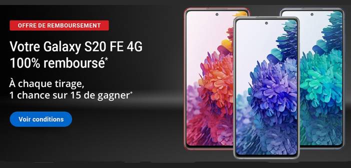 www.mon-jeu.fr/leclerc - Opération Samsung Galaxy S20 FE 4G