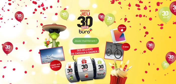 www.30anshyperburo.com - Jeu Anniversaire 30 ans HyperBuro
