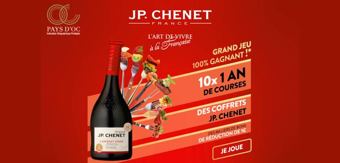 www.artdevivre2021.fr - Grand Jeu 100% Gagnant J.P. Chenet