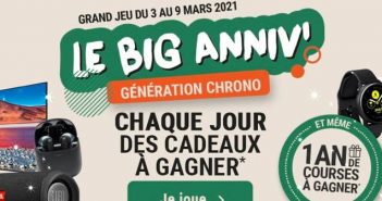 www.chronodrive.com - Grand Jeu Big Anniversaire Chronodrive