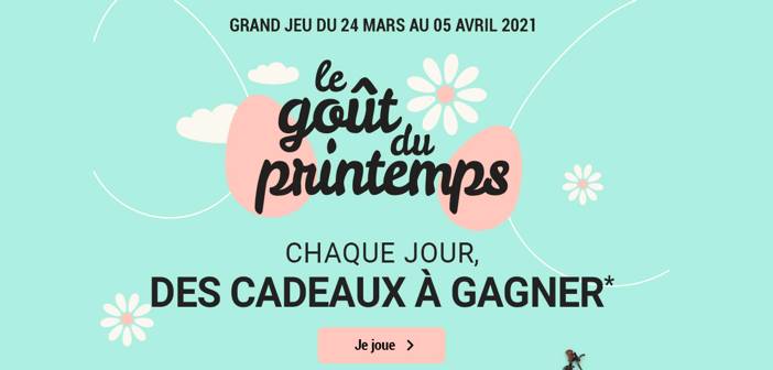 www.chronodrive.com - Jeu Le Goût du Printemps Chronodrive