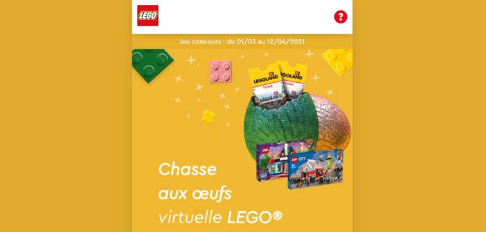www.lego-paques.fr - Jeu Légo La chasse aux oeufs virtuelle