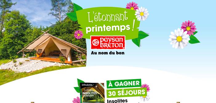 www.paysanbreton.com - Jeu l'Étonnant Printemps Paysan Breton