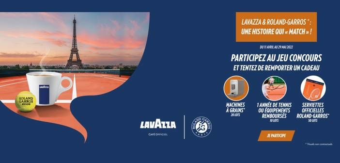 www.lavazza-jeurolandgarros.fr - Jeu Roland Garros Lavazza 2022