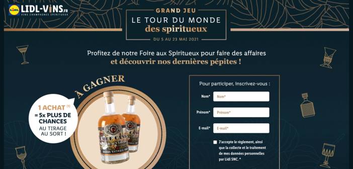www.lidl-vins.fr/jeu-foire-spiritueux - Jeu Lidl Vins Le Tour du monde des spiritueux