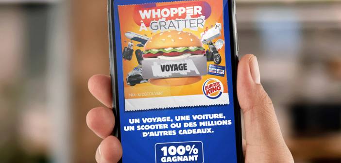 www.burgerking.fr - Grand Jeu Whopper à gratter Burger King