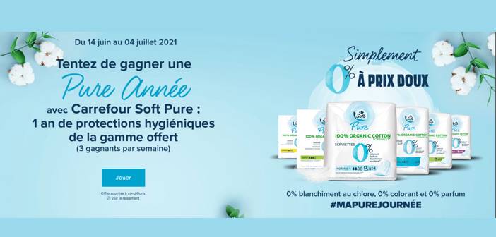 www.carrefour.fr - Grand Jeu Carrefour Soft Pure