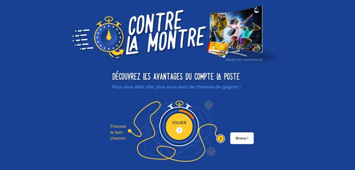 www.contrelamontre.laposte.fr - Grand Jeu Contre la Montre La Poste