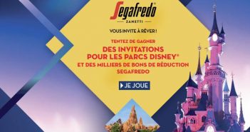 www.segafredo.fr - Grand Jeu SegaFredo Disneyland Paris