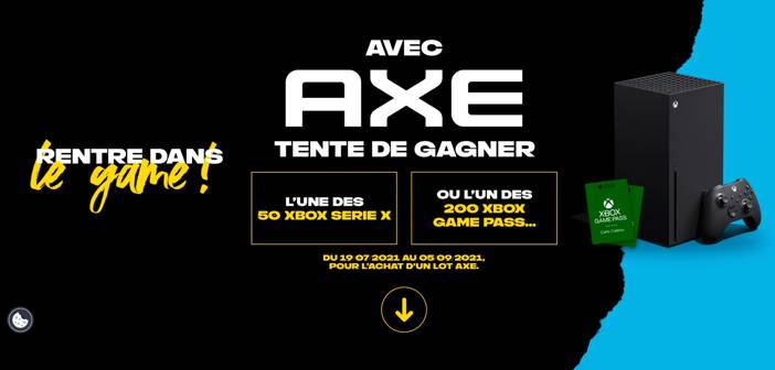 www.axe.com - Grand Jeu Axe Rentre dans le game