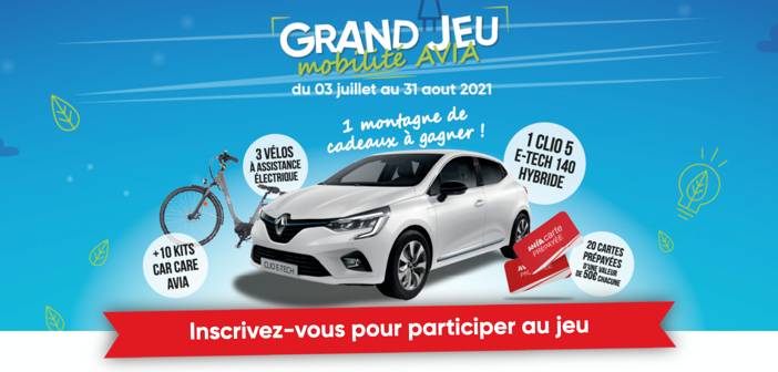 www.jeu.avia-france.fr - Grand Jeu Mobilité Avia