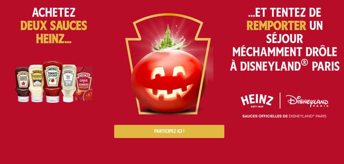 www.heinz-promotion.com - Grand Jeu Heinzoween Disney