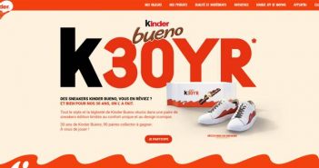www.kinder.com - Grand Jeu Kinder Bueno Sneakers K30YR