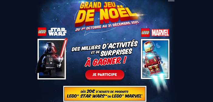 www.legrandjeugagnant-lego.fr - Grand Jeu de Noël Lego