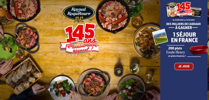 www.les145ansrr.fr - Jeu 145 ans l'Anniversaire Gagnant Raynal et Roquelaure