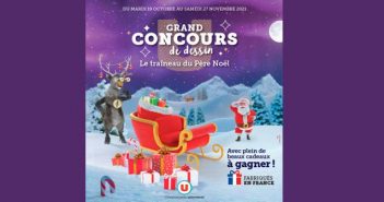 www.magasins-u.com/concours-dessins-noel-2021 - Grand Concours de dessin Le traîneau du Père Noël