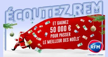 Grand Jeu Noël RFM 50000 euros www.rfm.fr