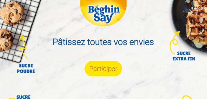 www.beghin-say.fr - Jeu Beghin Say Pâtissez toutes vos envies