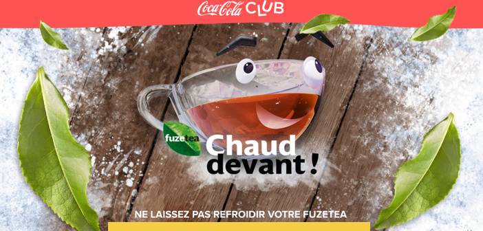 www.club.coca-cola-france.fr - Jeu Fuze Tea Chaud Devant