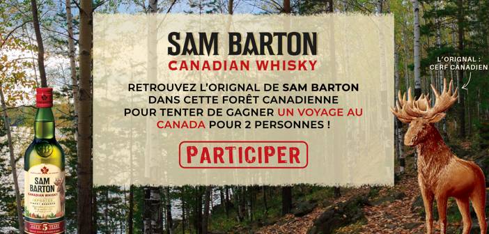www.jeu-sam-barton-2022.fr - Jeu Sam Barton Voyage au Canada 2022