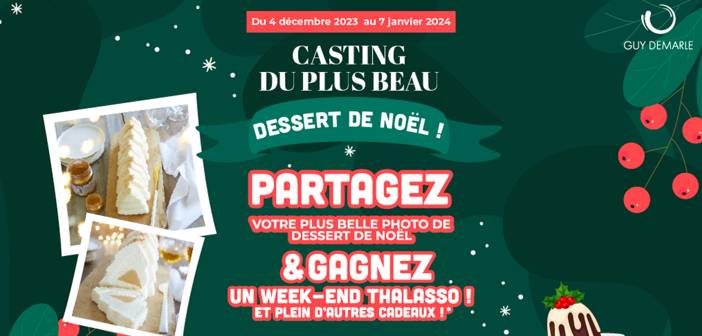 Grand Jeu Noël Guy Demarle www.guydemarle.com