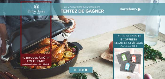 www.carrefour.fr - Grand Jeu Emile Henry Carrefour