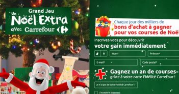 www.carrefour.fr - Grand Jeu Noël Extra Carrefour