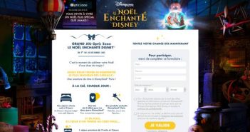 www.optic2000.com - Grand Jeu de Noël enchanté Disney