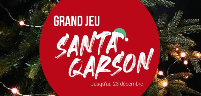www.qarson.fr - Grand Jeu Santa Qarson