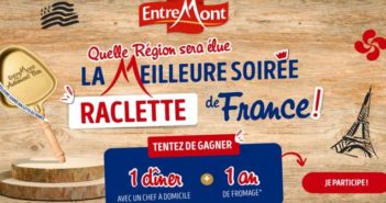 www.entremont.com - Jeu Entremont La Meilleure Soirée raclette de France