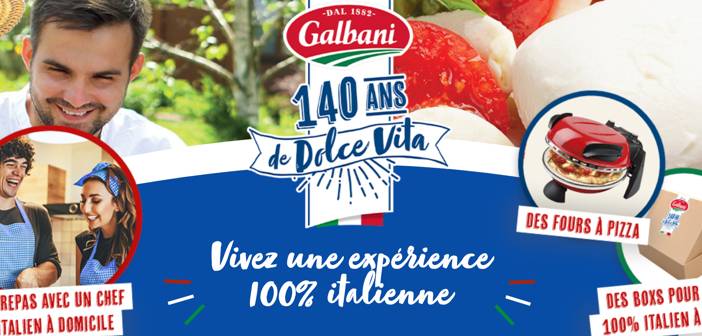 www.galbani.fr - Grand Jeu Galbani 140 ans de Dolce Vita