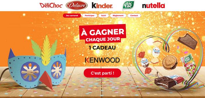 www.carnavalirresistible.com - Grand Jeu Carnaval Irrésistible Kenwood