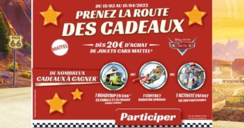 www.laroutedescadeaux-cars-mattel.fr - Jeu La route des cadeaux Mattel & Cars