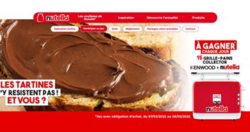 www.nutella.com - Concours tartines Nutella