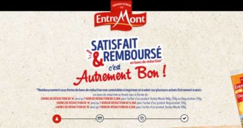 www.satisfait-entremont.com - Offre Satisfait & Remboursé c'est Autrement Bon