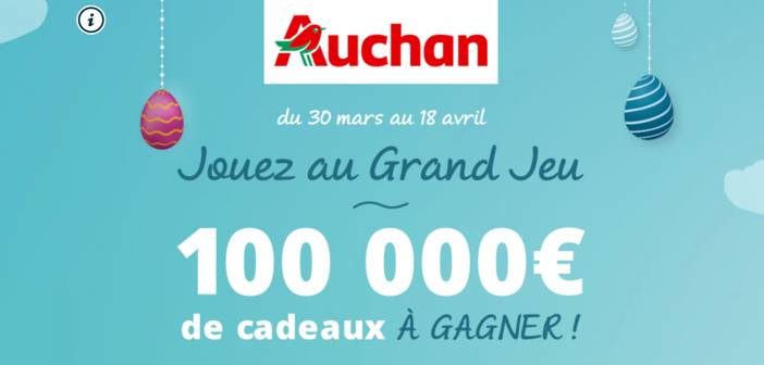 www.auchan.fr - Grand Jeu de Pâques Auchan
