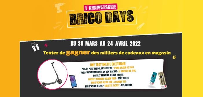 www.bricorama.fr/grand-jeu-anniv - Grand Jeu L'Anniversaire Brico Days