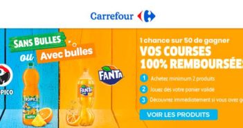 www.carrefour.fr - Grand Jeu Tropifan Carrefour