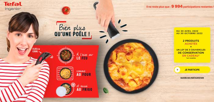 www.offres.tefal.fr - Offre Promotionnelle Ingenio Tefal 2022